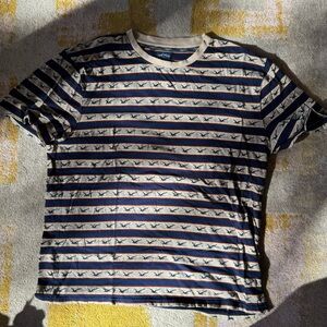 NOAH NY Jacquard Stripe Short sleeve Tee